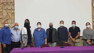 מזכירות התנועה וחברי הכנסת החדשים